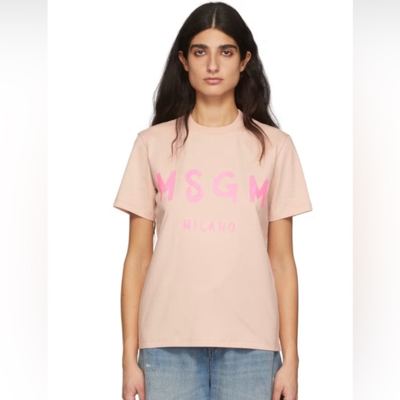 MSGM Tops - MSGM Milano punk tshirt